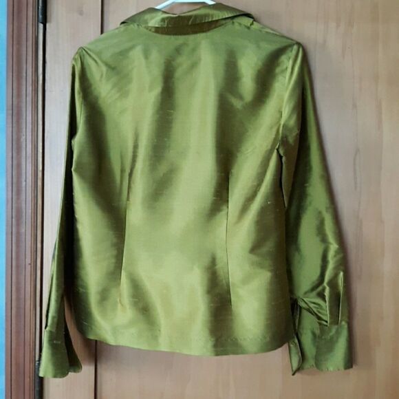 Allison Taylor silk  light weight jacket - Picture 3 of 8